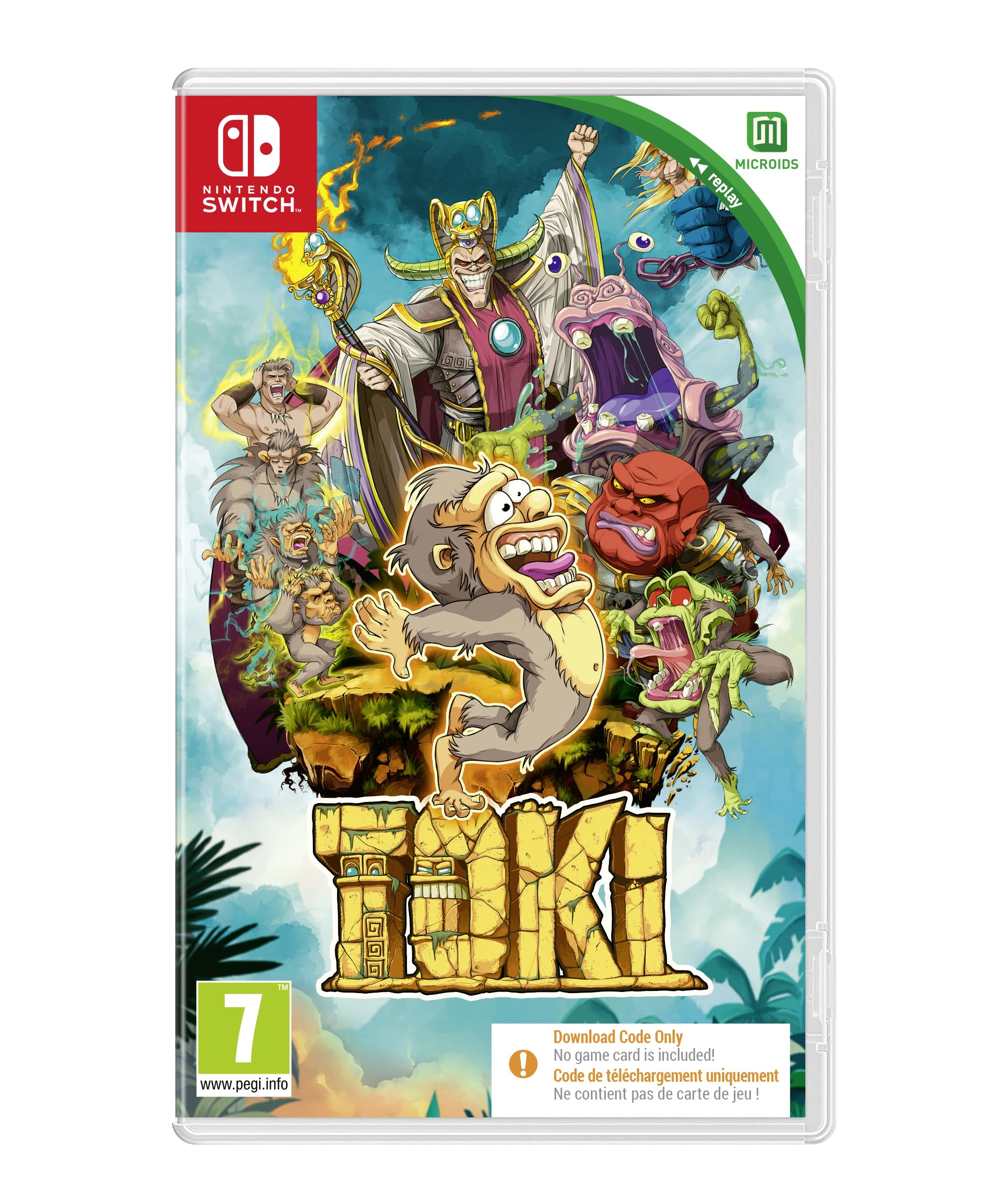 Toki Replay (Code In A Box) - NINTENDO SWITCH - PAL ESP - Nuevo Toki Replay (Code In A Box) - NINTENDO SWITCH - PAL ESP - Nuevo
